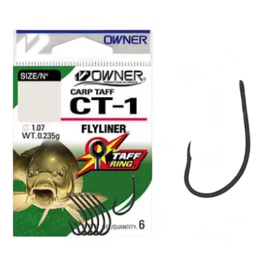 Pirs #04 Гачки Owner 53272 CT1 #04, #06, #08 - упаковка 6 шт