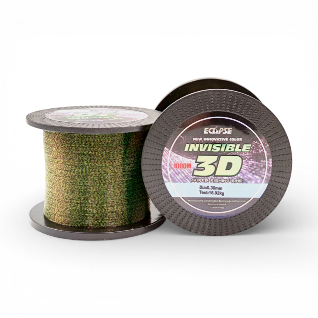 Волосінь Eclipse INVISIBLE 3D 1000m 0.27 / 0.30 / 0.33 / 0.35 мм