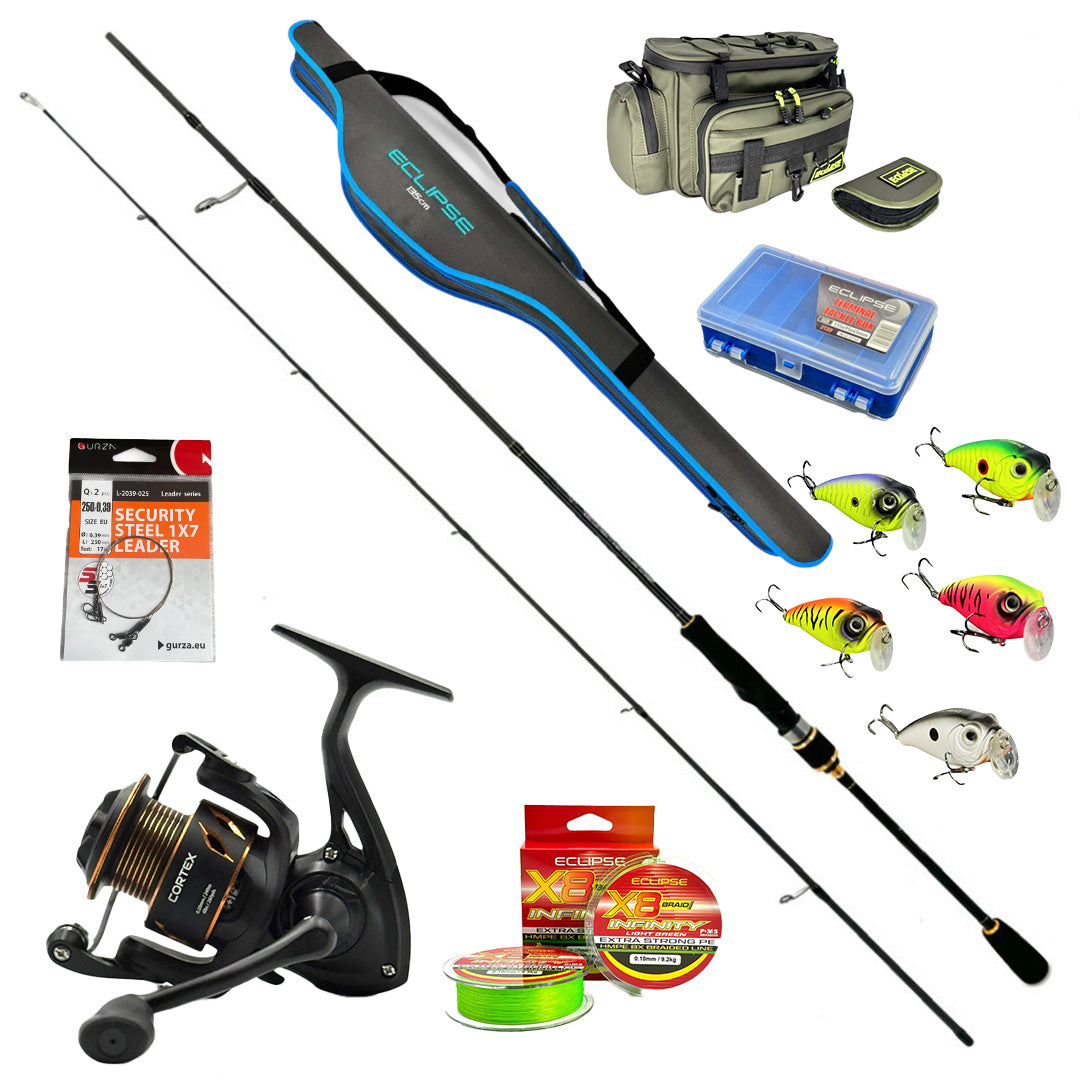 Товари з набору спінінгіста Eclipse x Black Fox