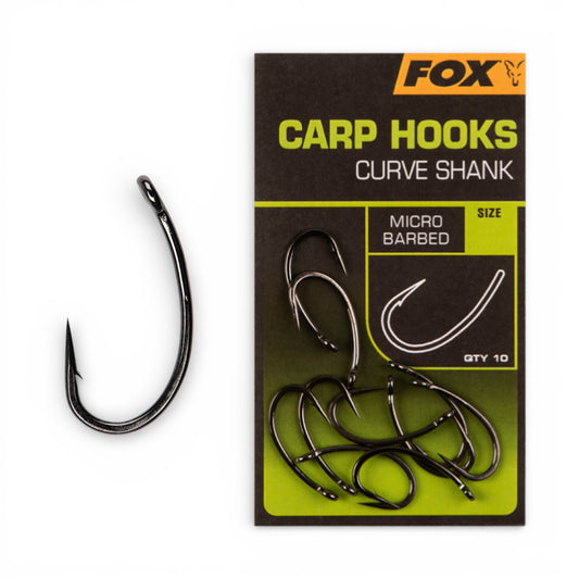 Гачок FOX Curve Shank (Micro Barbed, 10 шт) | №4 / №6 / №8