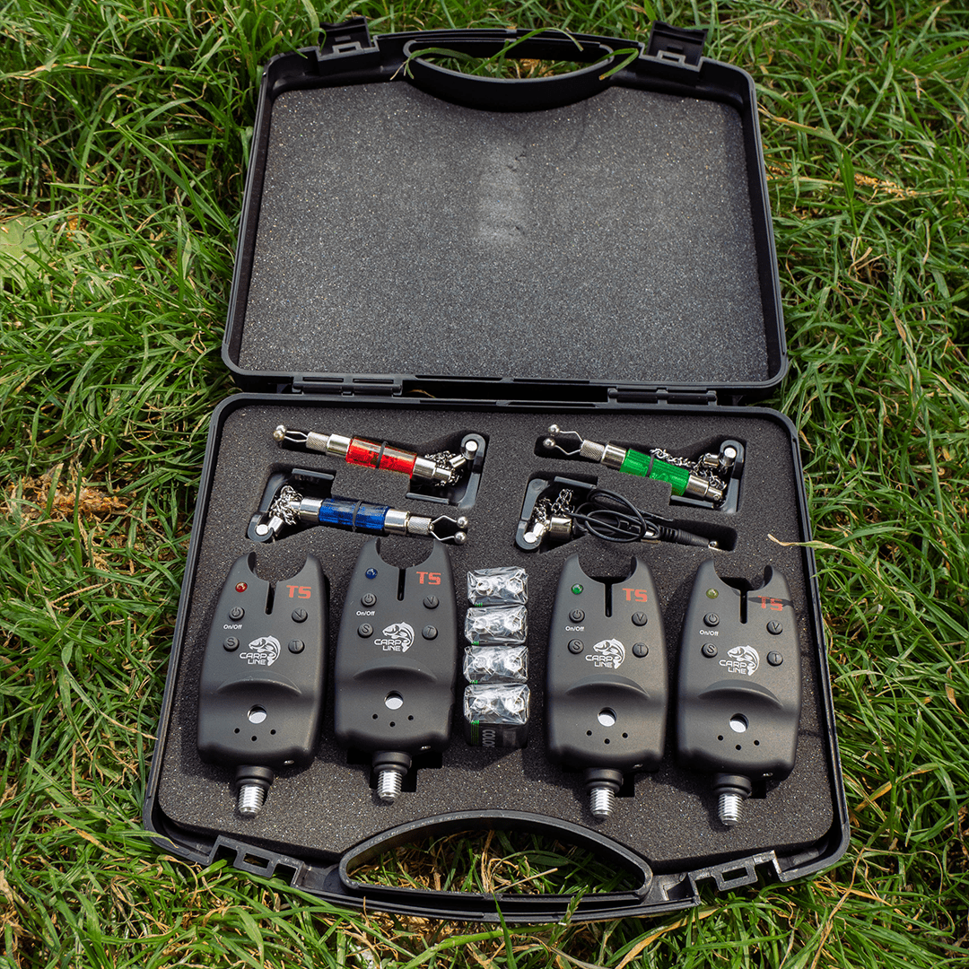 Pirs Набір сигналізаторів Carp Line 4+4 TLI-07 + Swinger 02