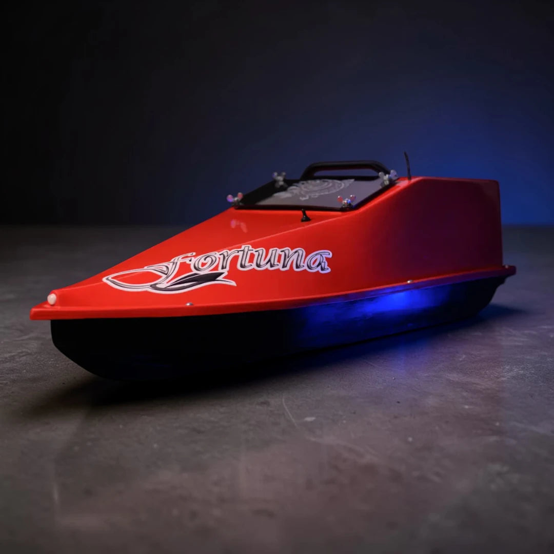 Кораблик Фортуна — бункер 3 л, дальність 600 м | Помаранчевий, 27 000 mAh, базова комплектація