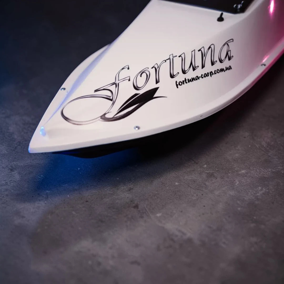 Кораблик Фортуна — бункер 3 л, дальність 600 м | Помаранчевий, 27 000 mAh, базова комплектація