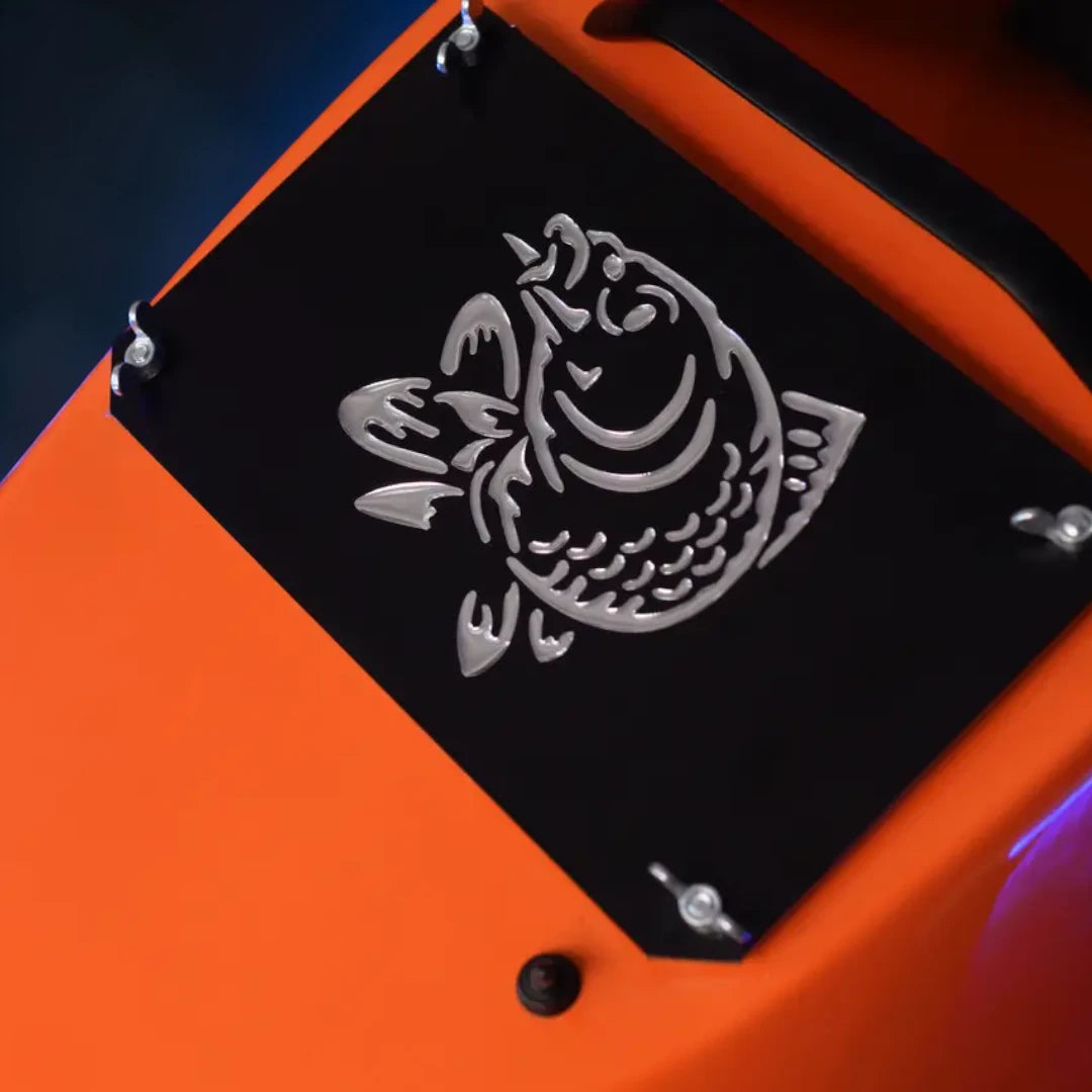 Кораблик Фортуна — бункер 3 л, дальність 600 м | Помаранчевий, 27 000 mAh, базова комплектація