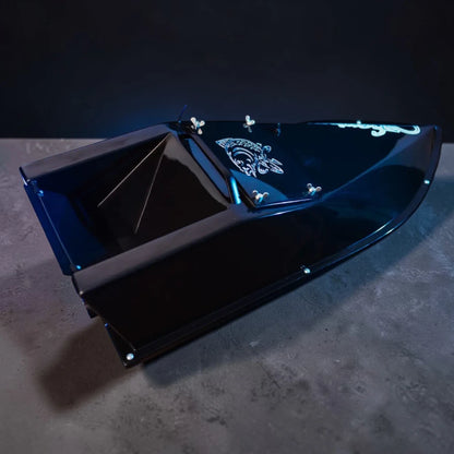 Кораблик Фортуна — бункер 3 л, дальність 600 м | Помаранчевий, 27 000 mAh, базова комплектація