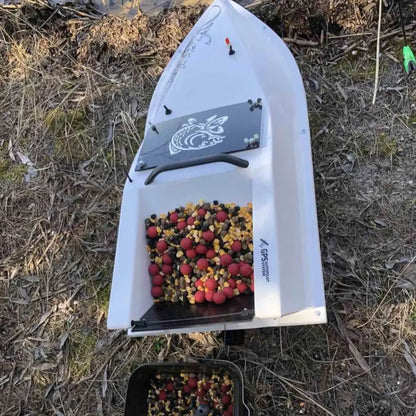 Кораблик Фортуна — бункер 3 л, дальність 600 м | Помаранчевий, 27 000 mAh, базова комплектація