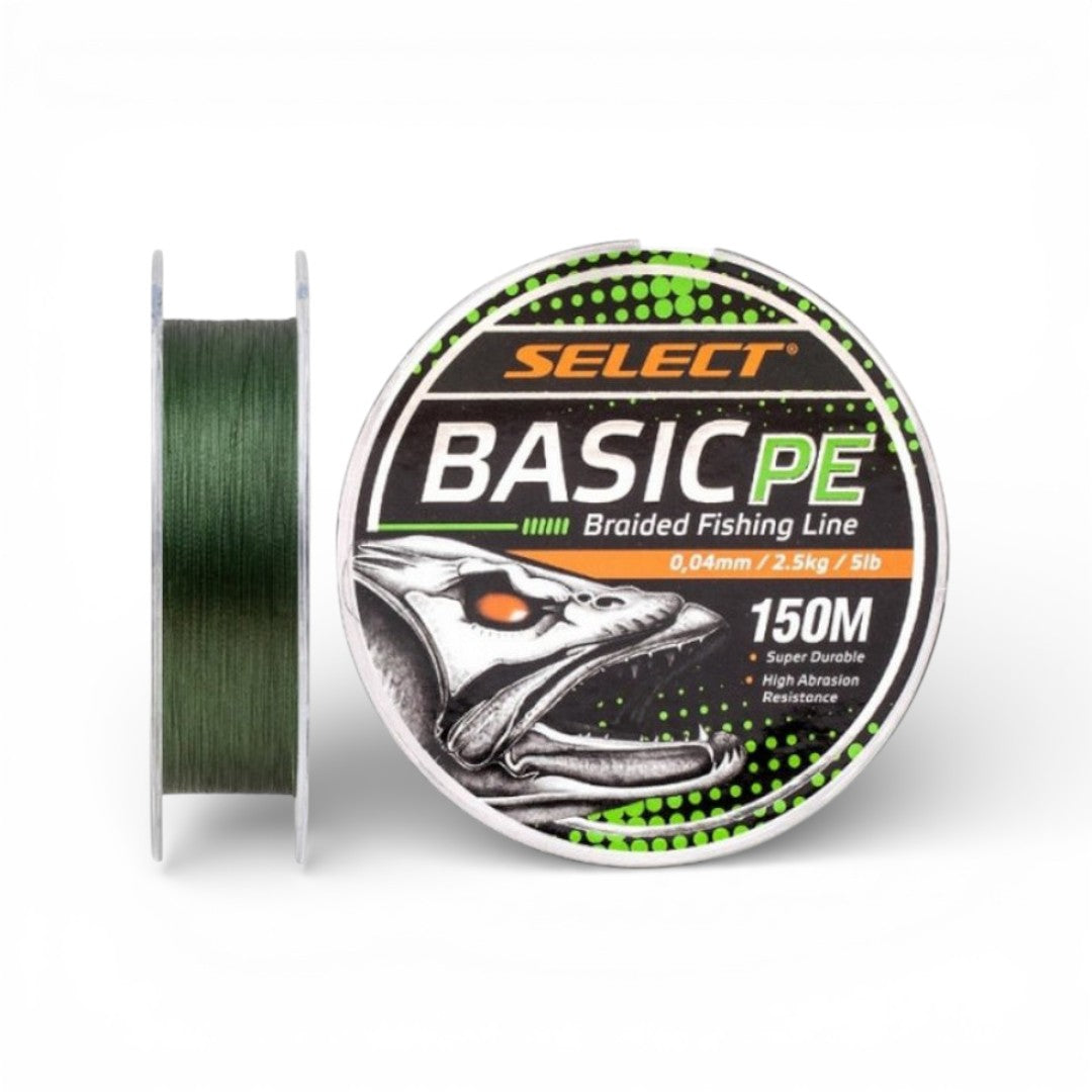 Шнур Select Basic PE 150 м (темн-зел.)