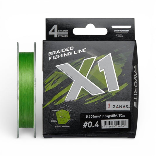 Шнур Favorite X1 PE 4x 150 m