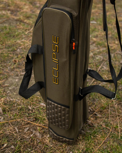 Чохол для вудилищ ECLIPSE — 1.00 / 1.35 / 1.50 м, 3 секції, темно-зелений, каркасний