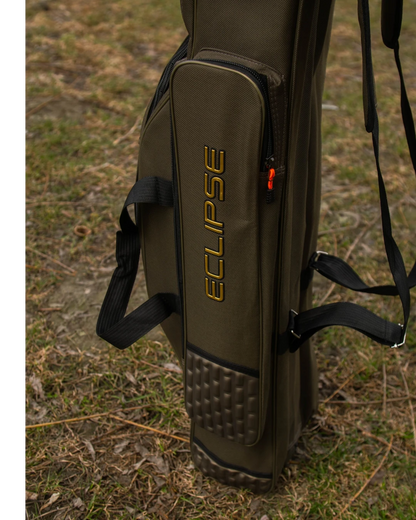 Чохол для вудилищ ECLIPSE — 1.00 / 1.35 / 1.50 м, 3 секції, темно-зелений, каркасний