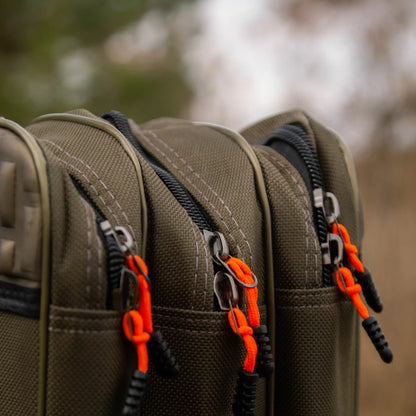 Чохол для вудилищ ECLIPSE — 1.00 / 1.35 / 1.50 м, 3 секції, темно-зелений, каркасний