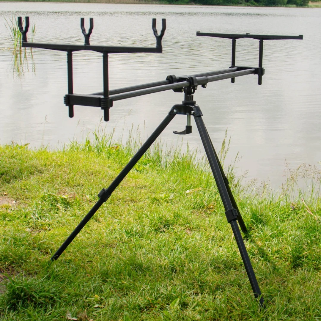 Родпод Eclipse ZJS-123 (тринога) на 3 вудилища — 60–116 см