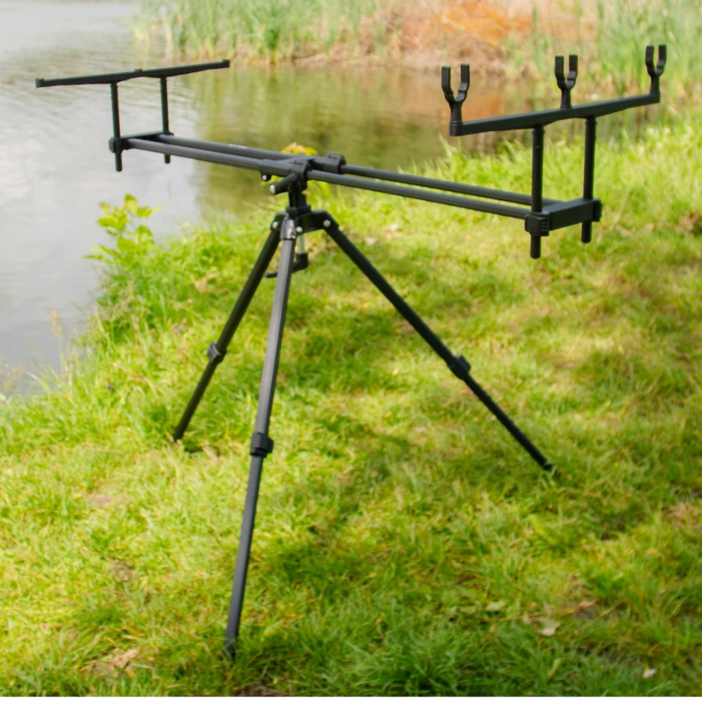 Родпод Eclipse ZJS-123 (тринога) на 3 вудилища — 60–116 см