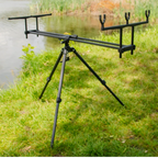 Родпод Eclipse ZJS-123 (тринога) на 3 вудилища — 60–116 см
