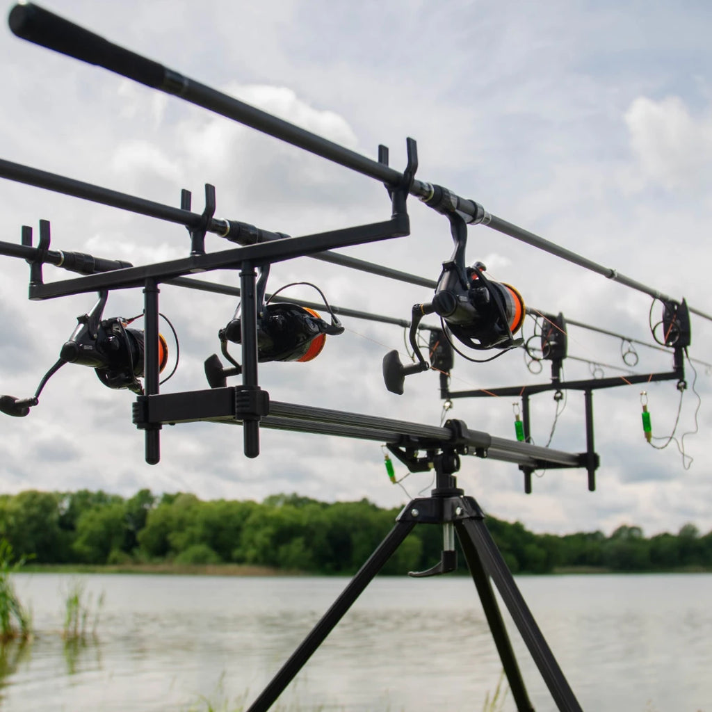 Родпод Eclipse ZJS-123 (тринога) на 3 вудилища — 60–116 см