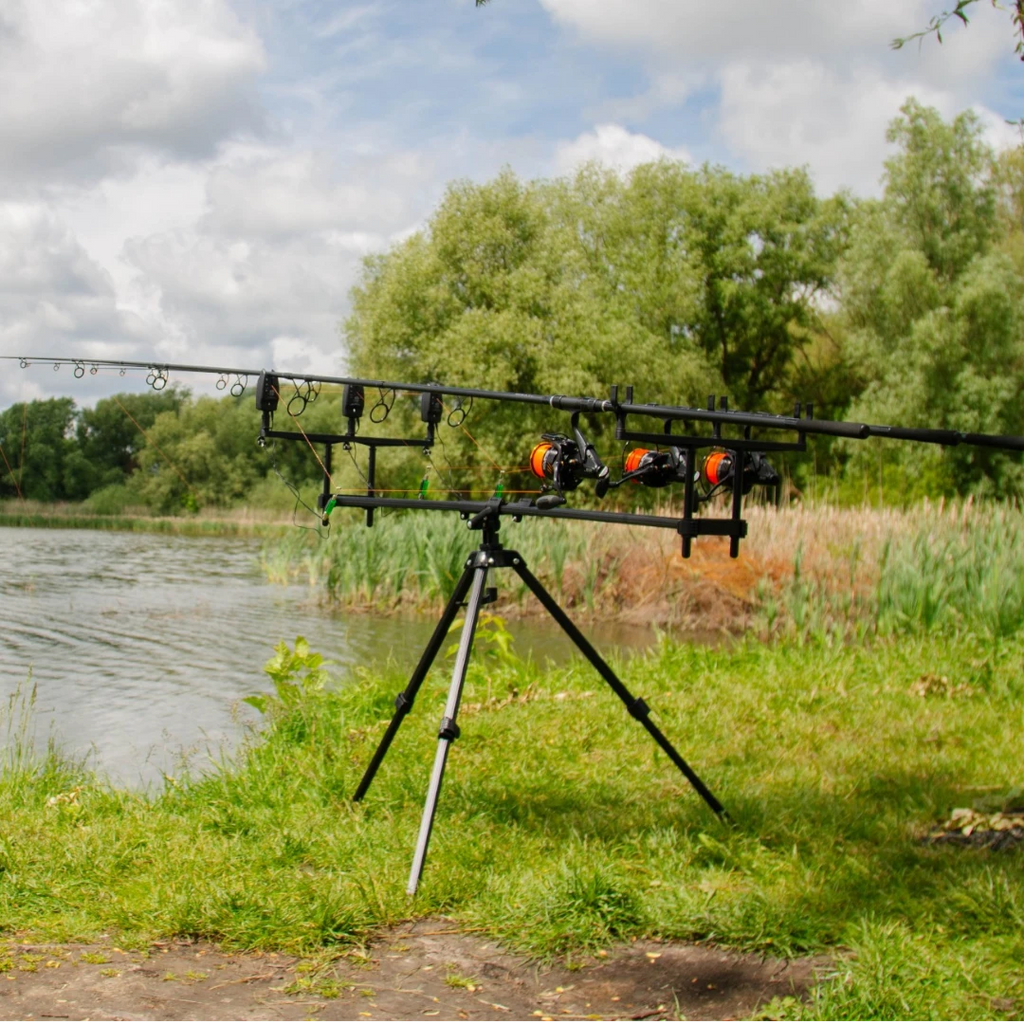 Родпод Eclipse ZJS-123 (тринога) на 3 вудилища — 60–116 см