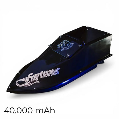 Кораблик Фортуна — бункер 3 л, дальність 600 м | Помаранчевий, 27 000 mAh, базова комплектація