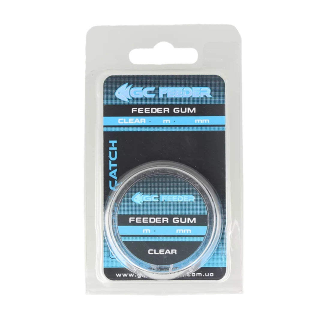Фідергам GC Feeder Gum 10m 0.6mm (Clear / Black)
