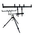 Родпод Eclipse Fishing SDCX-125 тринога на 4–5 вудилищ 75–120 см / висота 64–91 см / буз-бар 64 см