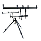 Родпод Eclipse Fishing SDCX-125 тринога на 4–5 вудилищ 75–120 см / висота 64–91 см / буз-бар 64 см