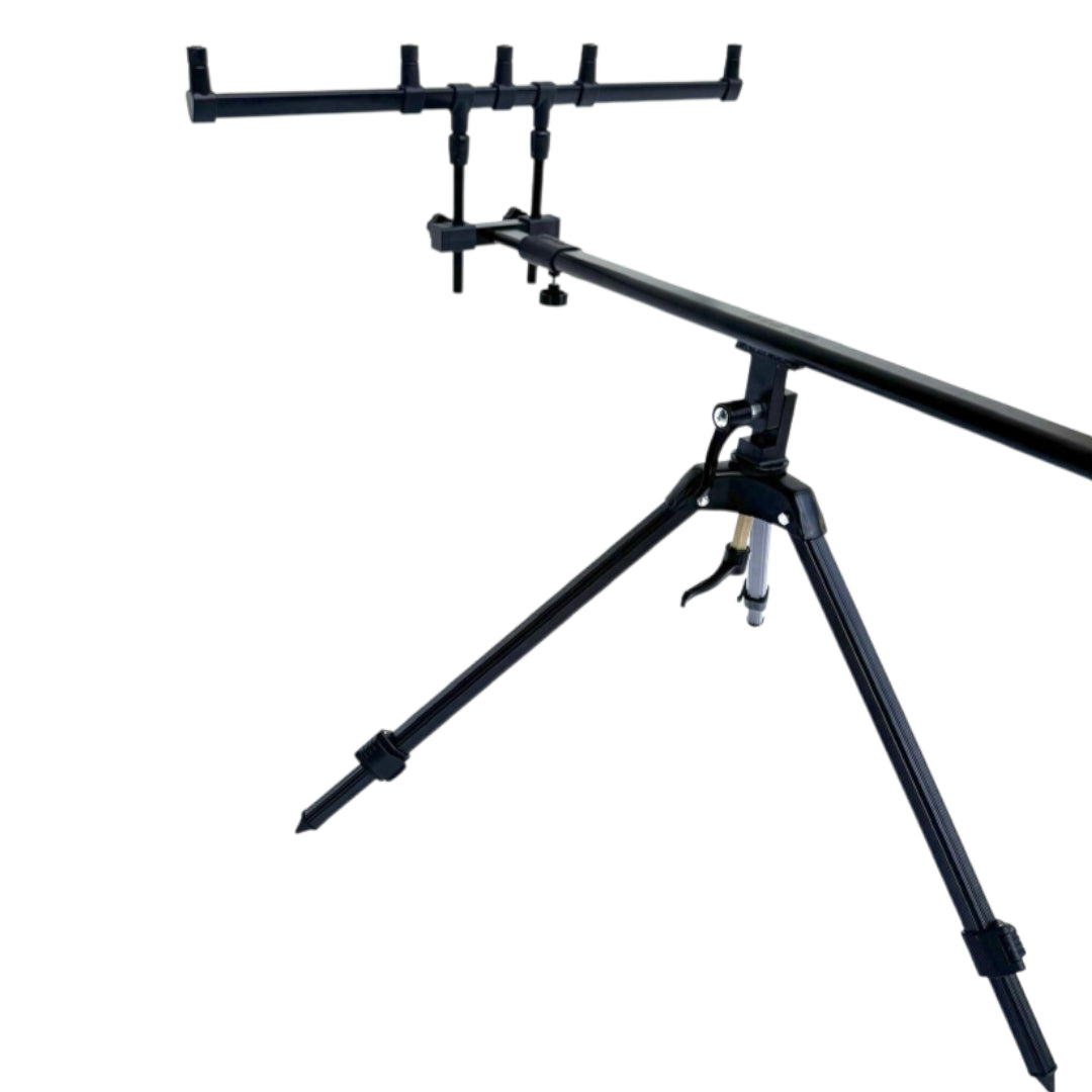 Родпод Eclipse Fishing SDCX-125 тринога на 4–5 вудилищ 75–120 см / висота 64–91 см / буз-бар 64 см