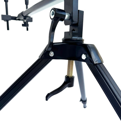 Родпод Eclipse Fishing SDCX-125 тринога на 4–5 вудилищ 75–120 см / висота 64–91 см / буз-бар 64 см