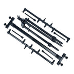 Родпод Eclipse Fishing SDCX-125 тринога на 4–5 вудилищ 75–120 см / висота 64–91 см / буз-бар 64 см