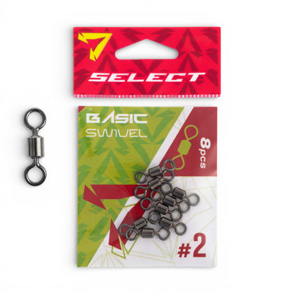 Вертлюжок Select Basic Swivel №2 / №4 / №6 / №8 (8–10 шт/уп)