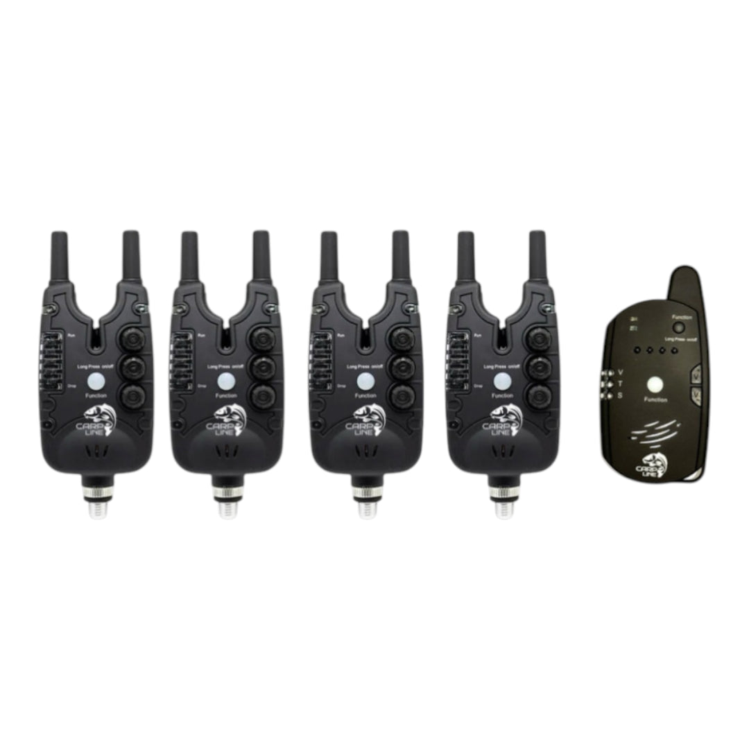 Набір сигналізаторів Carp Line TLI-28 4+1 (4 сигналізатори + 1 пейджер)