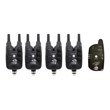 Набір сигналізаторів Carp Line TLI-28 4+1 (4 сигналізатори + 1 пейджер)