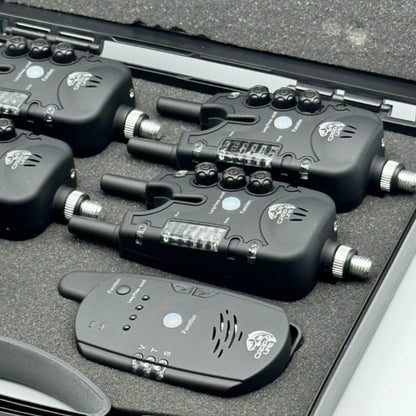 Набір сигналізаторів Carp Line TLI-28 4+1 (4 сигналізатори + 1 пейджер)