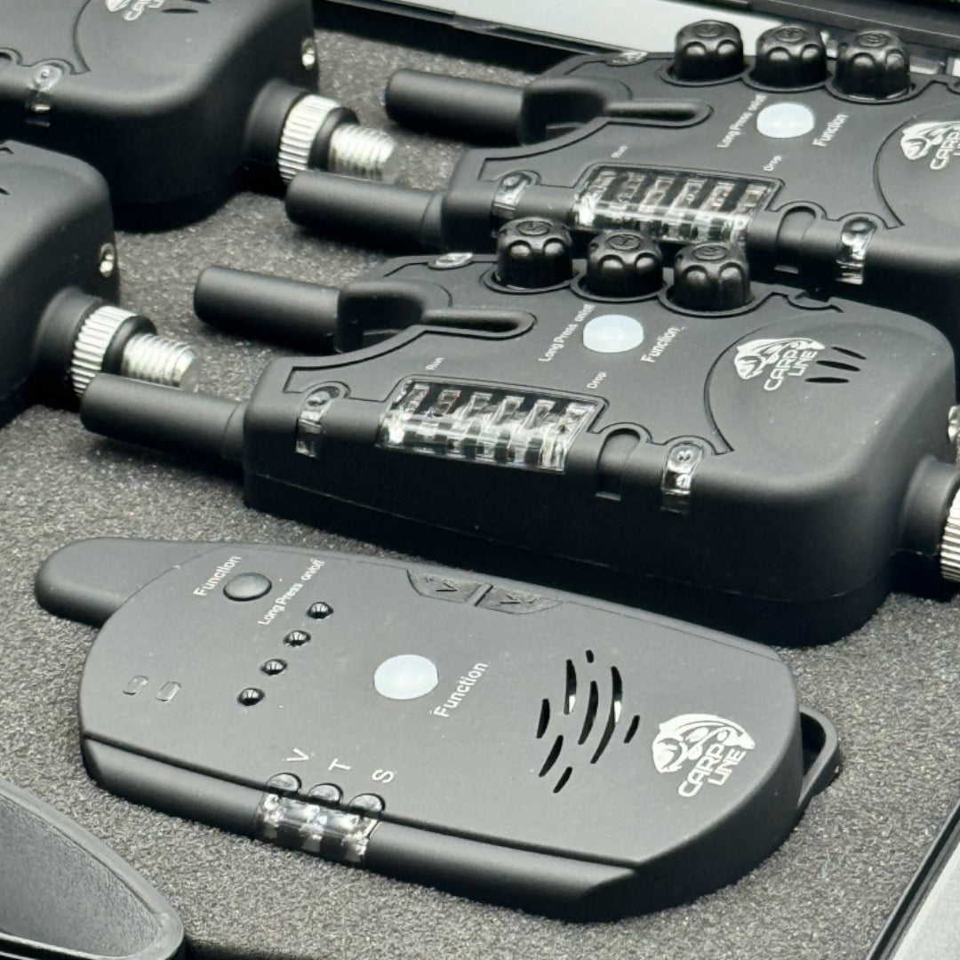 Набір сигналізаторів Carp Line TLI-28 4+1 (4 сигналізатори + 1 пейджер)