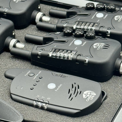 Набір сигналізаторів Carp Line TLI-28 4+1 (4 сигналізатори + 1 пейджер)