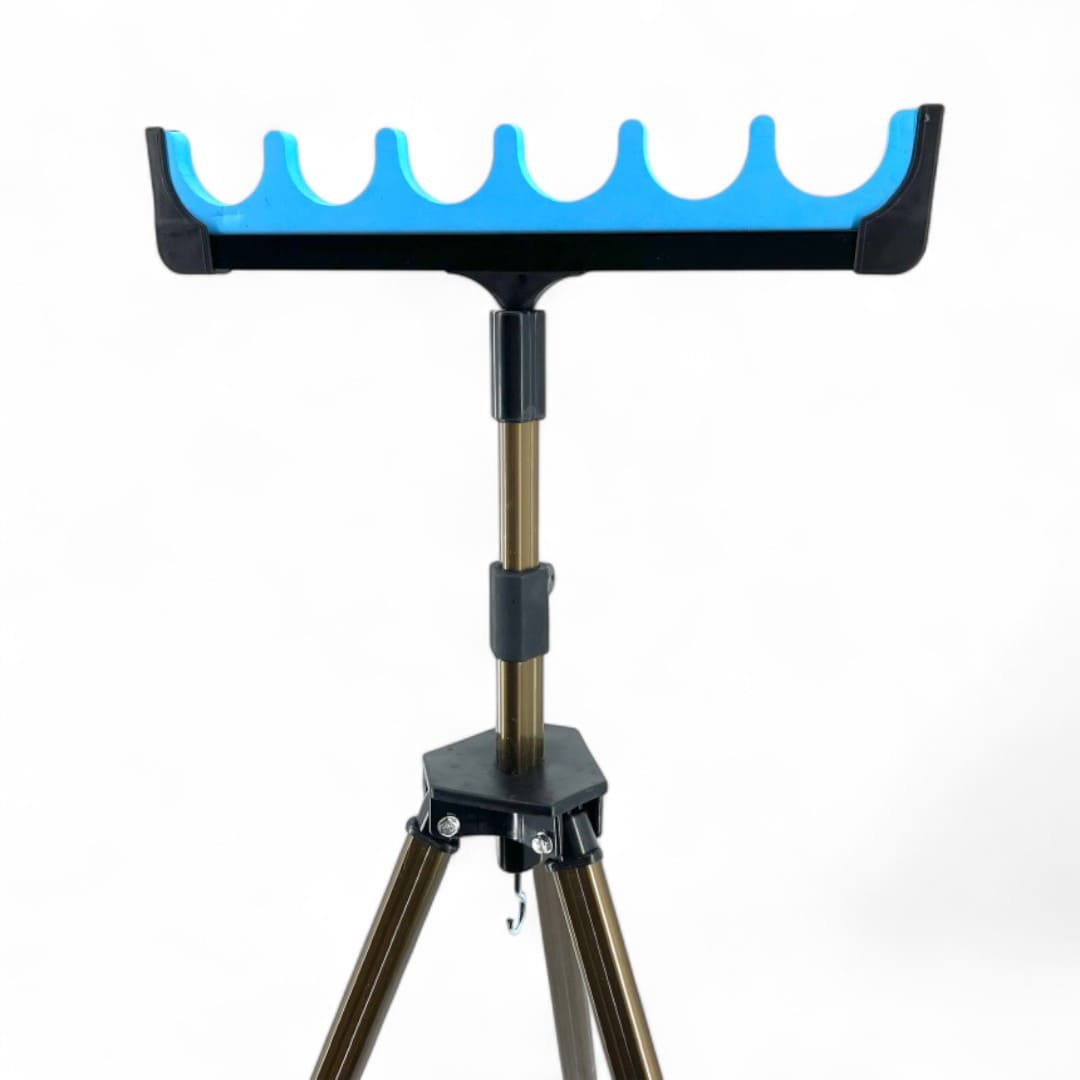 Pirs Підставка Breeze HB-054-14006 — тринога з гребінкою на 6 вудилищ
