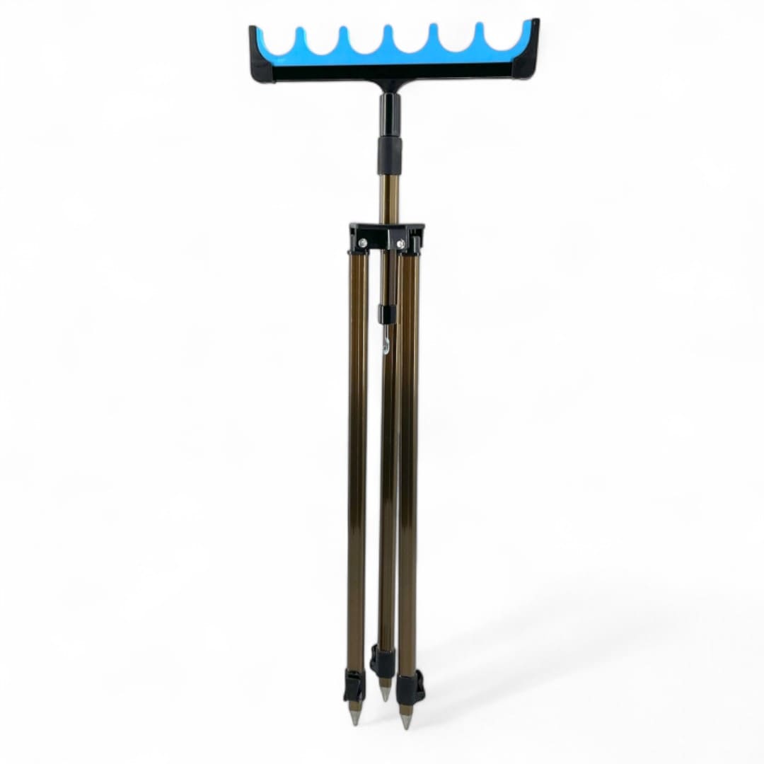 Pirs Підставка Breeze HB-054-14006 — тринога з гребінкою на 6 вудилищ