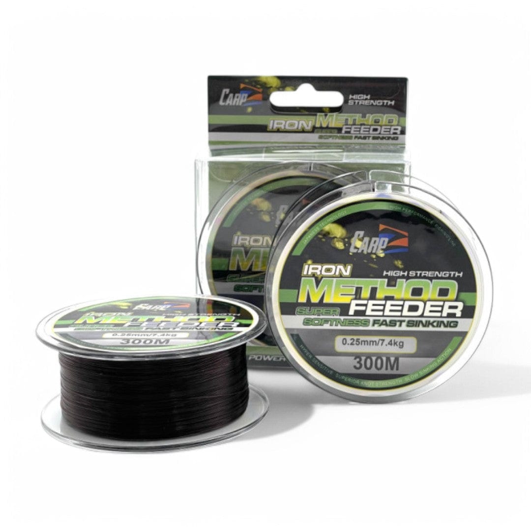 Pirs Волосінь Iron Method Feeder Brown 300 м — потужність і непомітність під водою