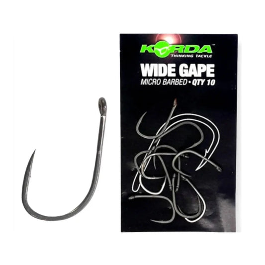 Гачки Korda Wide Gape №4 / №6 / №8 (Micro Barbed, 10 шт/уп)