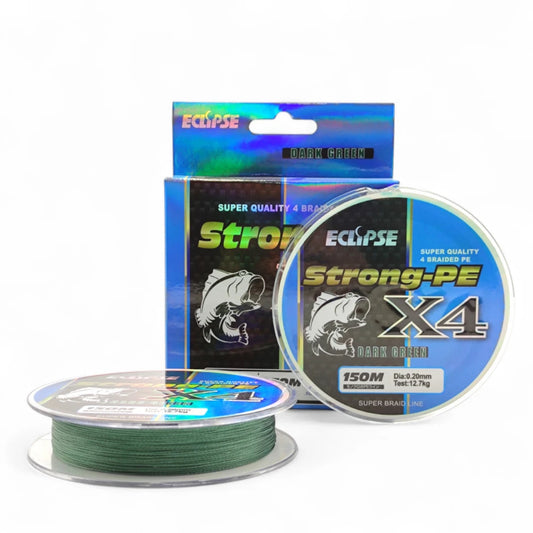 Шнур Eclipse Strong-PE X4 Dark Green 150 м