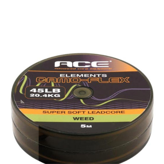 Лідкор ACE Camo-Flex Leadcore 45lb (20.4 кг) - 5 м або 25 м | Gravel